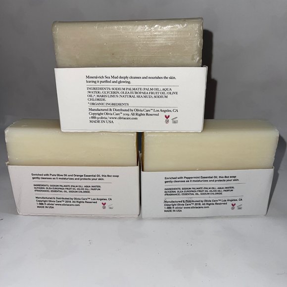 VEGAN Soap new (lot of 3 bars) - Picture 4 of 8